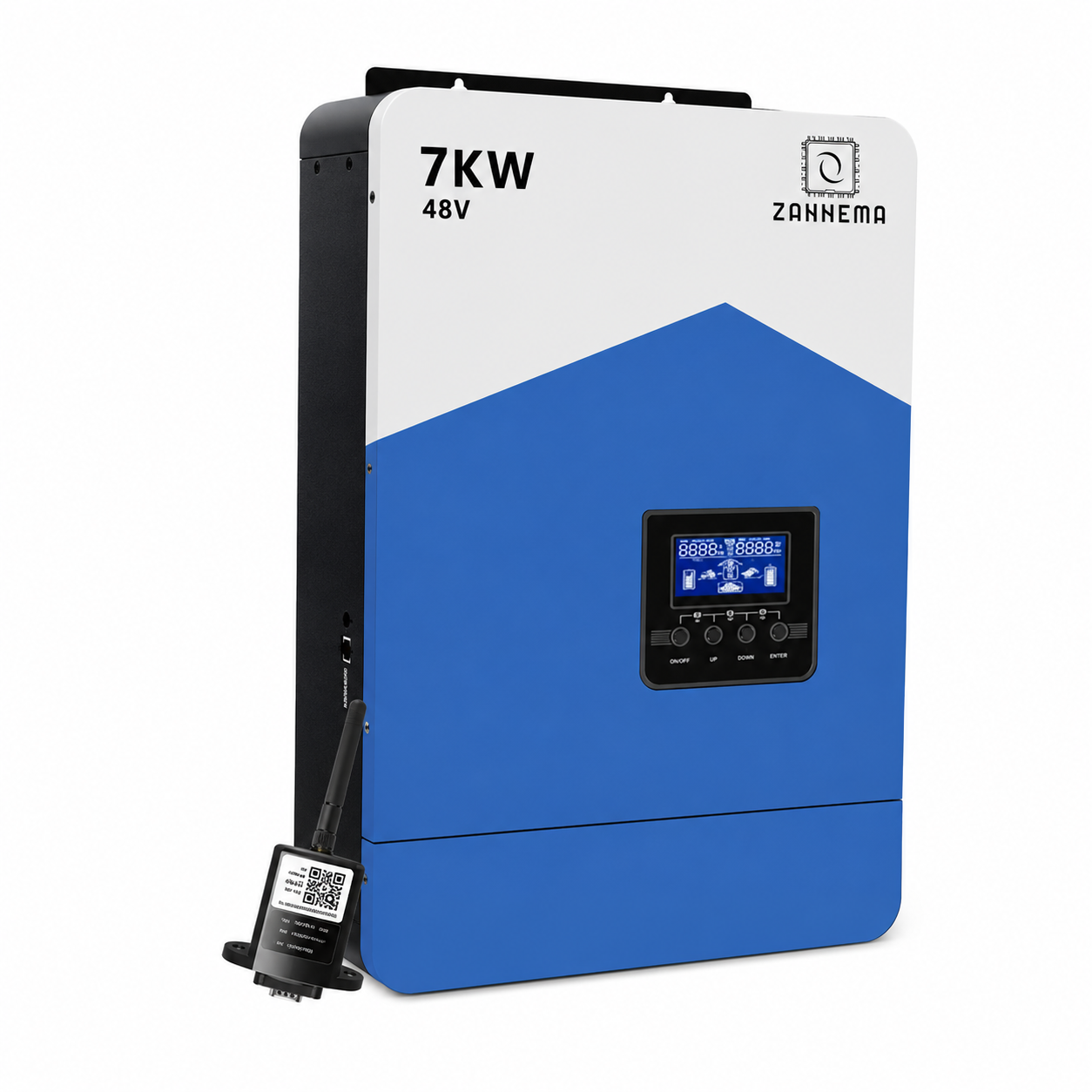 EASUN 7KW 6.2KW INVERTER IBRIDO WIFI MPPT 110A FOTOVOLTAICO 48V OFF-GRID 450VDC