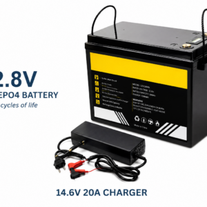 Batteria LiFePo4 12V 200Ah con BMS da 150A per Accumulo Camper Motore Nautica Fotovoltaico Con