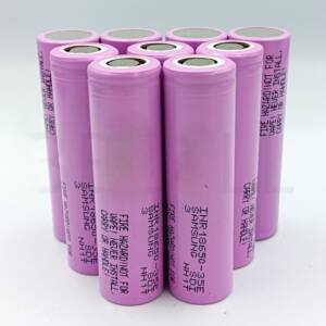 Pila Batteria Cella SAMUSUNG 35E 3500mAh 18650 2,5C scarica discharge Celle Litio Ebike Accumulo PowerBank