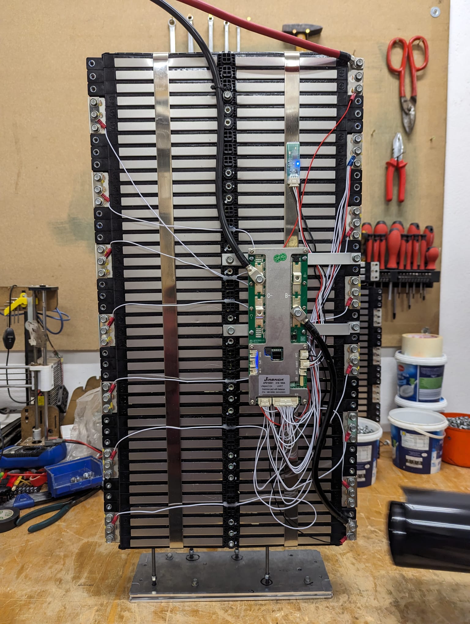 PACCO BATTERIA IONI DI LITIO 51,8V 14S 180Ah 9,3KWh CAPACITÀ RACK ACCUMULO FOTOVOLTAICO Modulabile - immagine 7