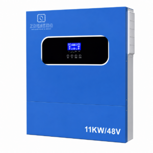 Inverter Fotovoltaico Batteria 48V Ibrido Doppio ingresso MPPT 11KW 160A Max Charge Current