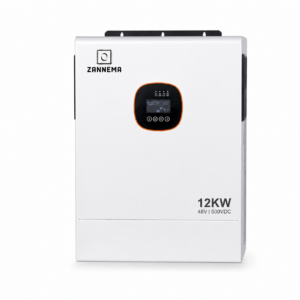 Inverter Fotovoltaico 12KW Batteria 48V Ibrido Off-GRid Doppio ingresso MPPT 160A Max 500VDC