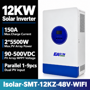 INVERTER 48V 12KW SMT 90-500VDC 150A DUAL MPPT 11KW PARALLELABILE EASUN